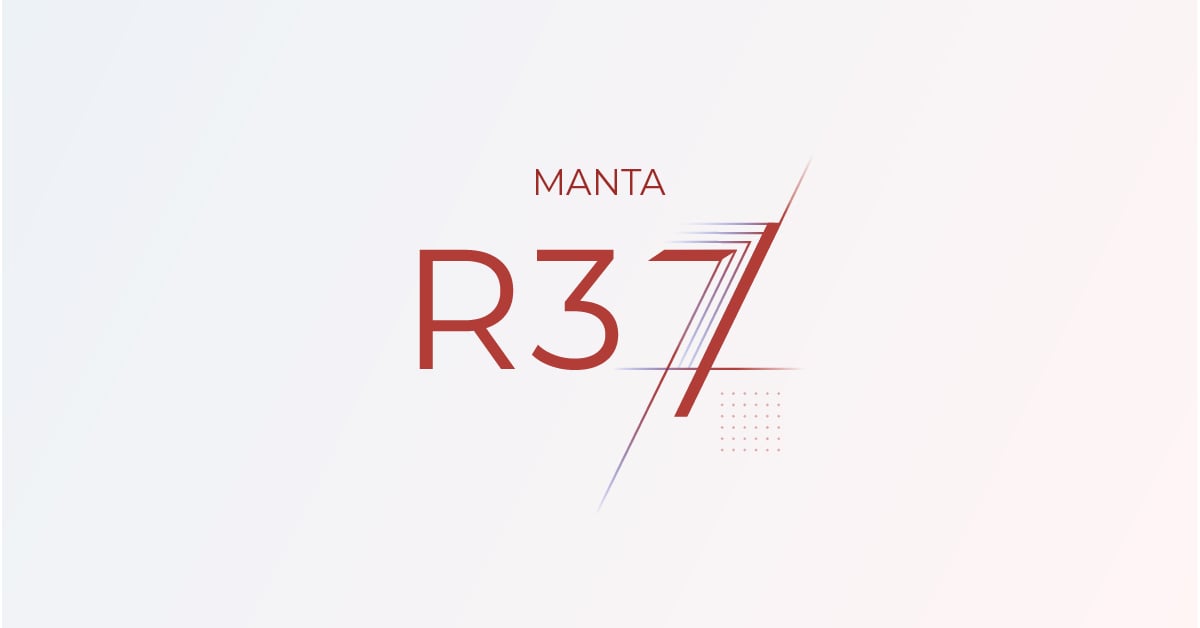 MANTA Release 37: Modeling Tool & Flow Scanner Upgrades 