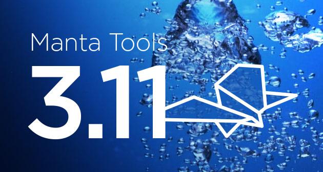 MANTA Tools 3.11: Increased Compatibility and Visualization